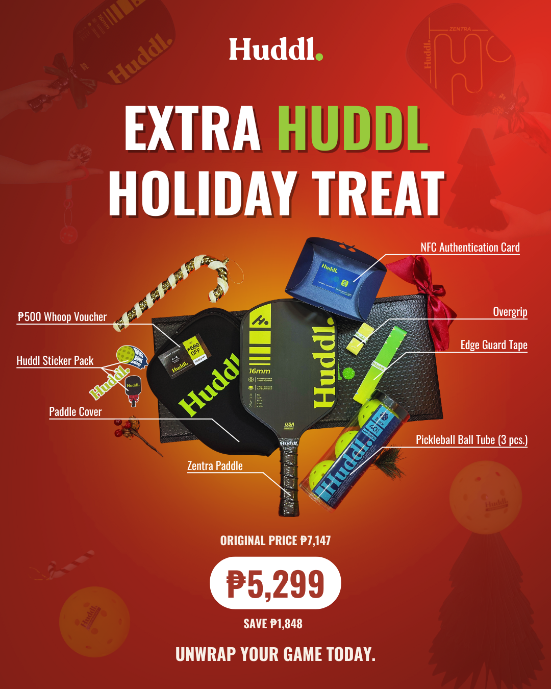 Extra Huddl Holiday Treat Huddl