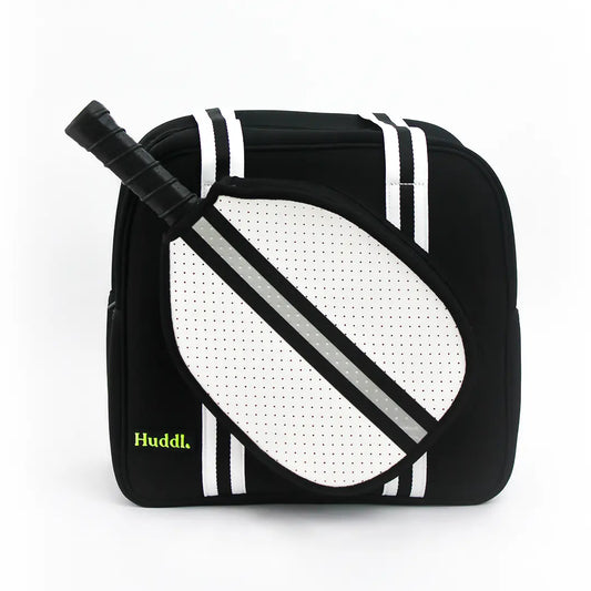 Huddl Courtside Carry Pickleball Bag - Black Huddl.