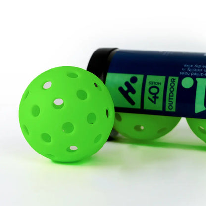 pickleball ball from a tube package