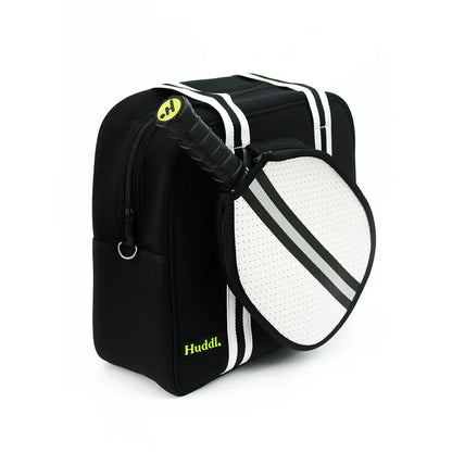 Huddl Courtside Carry Pickleball Bag - Black Huddl.