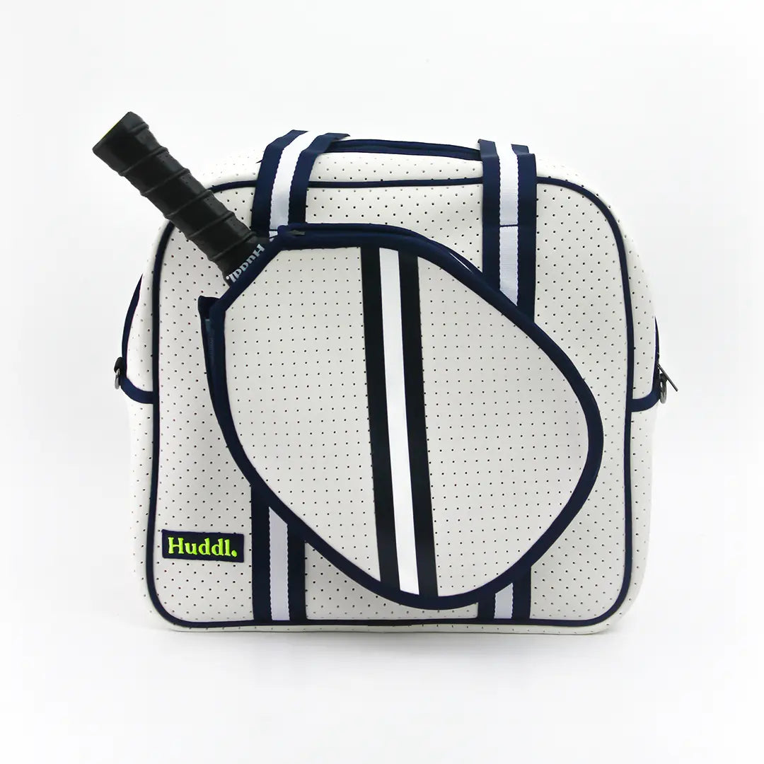 Huddl Courtside Carry Pickleball Bag - White Huddl