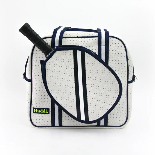 Huddl Courtside Carry Pickleball Bag - White Huddl