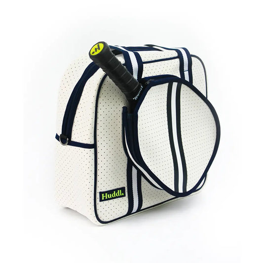 Huddl Courtside Carry Pickleball Bag - White Huddl