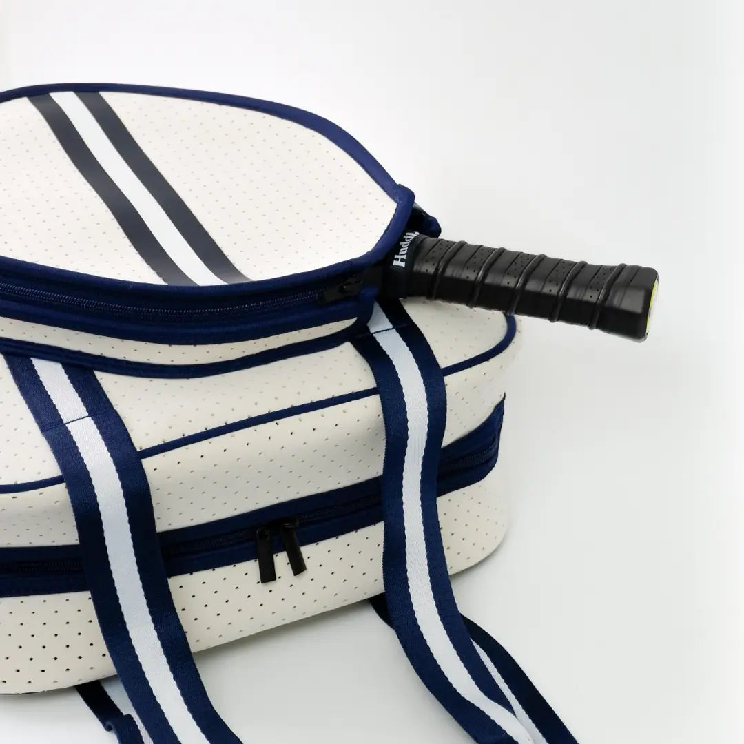 Huddl Courtside Carry Pickleball Bag - White Huddl
